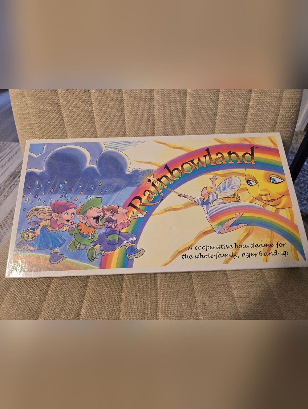 Rainbowland Board Fantasy Game Kolsbun Family Games 2000 RARE Incomplete